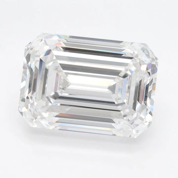 4.00ct Emerald Lab Grown Diamond (Colour D, Clarity VVS1, GIA Certified)