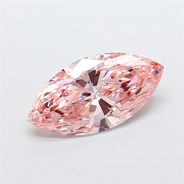 4.00ct Marquise Lab Grown Diamond (Colour Fancy Intense Pink, Clarity VS2, IGI Certified)