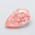 4.00ct Pear Lab Grown Diamond (Colour Fancy Vivid Pink, Clarity VVS2, IGI Certified)