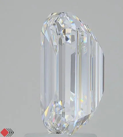 4.01ct Emerald Lab Grown Diamond (Colour D, Clarity IF, IGI Certified)