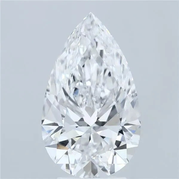 4.01ct Pear Lab Grown Diamond (Colour E, Clarity VVS2, IGI Certified)