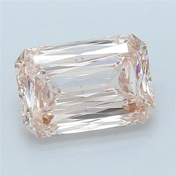 4.02ct Radiant Lab Grown Diamond (Colour Fancy Intense Brownish Pink, Clarity VS2, IGI Certified)