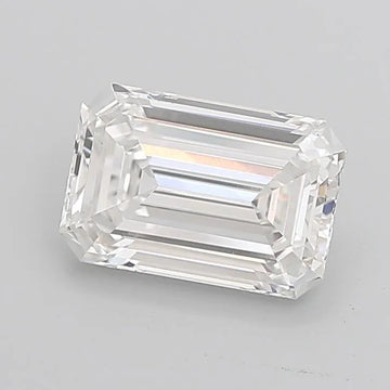 4.04ct Emerald Lab Grown Diamond (Colour G, Clarity VVS2, IGI Certified)