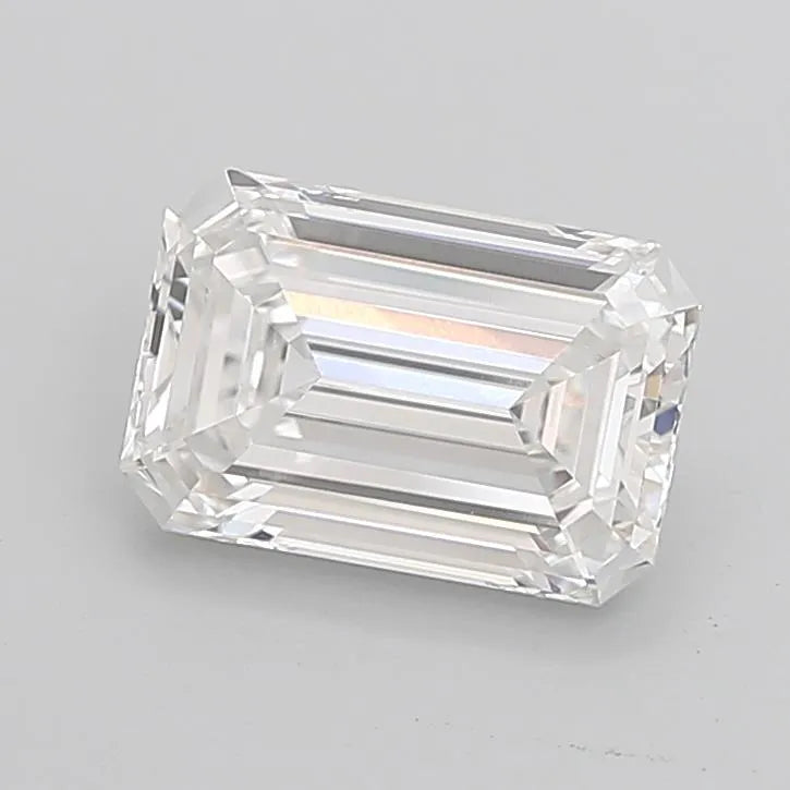 4.04ct Emerald Lab Grown Diamond (Colour G, Clarity VVS2, IGI Certified)