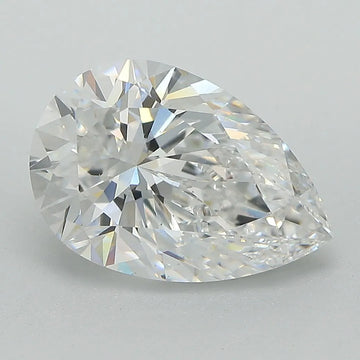 4.06ct Pear Lab Grown Diamond (Colour D, Clarity VS1, IGI Certified)