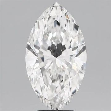 4.07ct Marquise Lab Grown Diamond (Colour F, Clarity VVS1, IGI Certified)