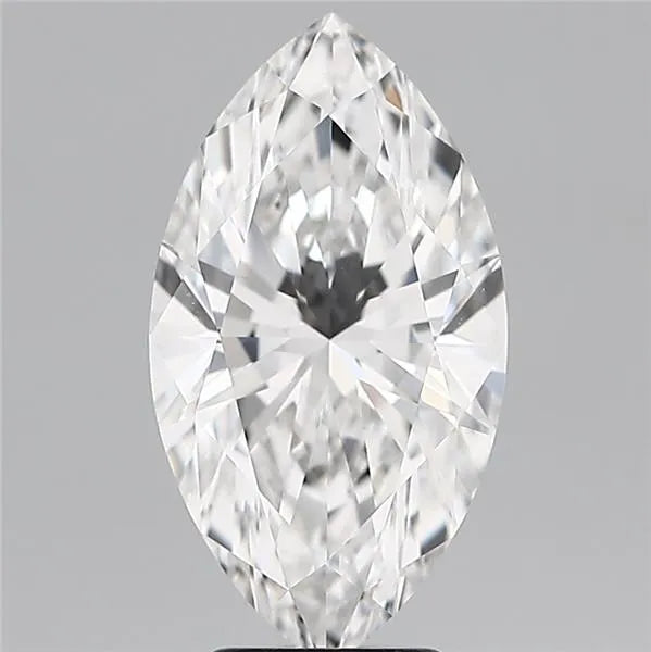 4.07ct Marquise Lab Grown Diamond (Colour F, Clarity VVS1, IGI Certified)