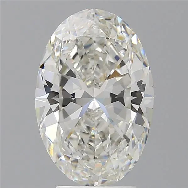 4.10ct Oval Lab Grown Diamond (Colour G, Clarity VVS2, IGI Certified)