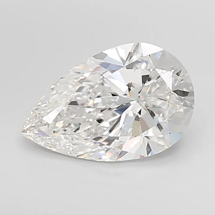 4.41ct Pear Lab Grown Diamond (Colour F, Clarity VVS2, IGI Certified)