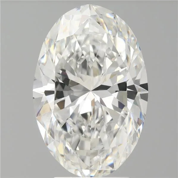 4.57ct Oval Lab Grown Diamond (Colour E, Clarity VVS2, IGI Certified)
