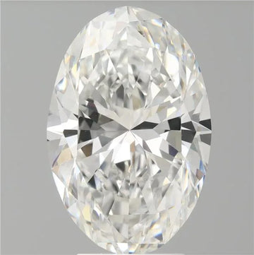 4.57ct Oval Lab Grown Diamond (Colour E, Clarity VVS2, IGI Certified)