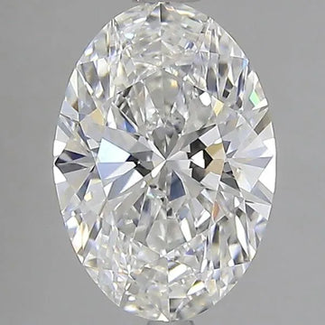 4.69ct Oval Lab Grown Diamond (Colour E, Clarity VVS1, IGI Certified)