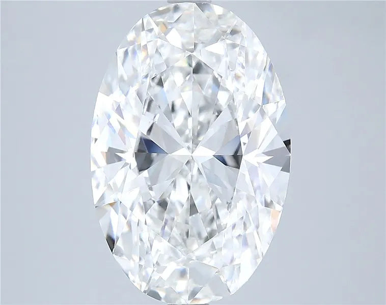 5.01ct Oval Lab Grown Diamond (Colour E, Clarity VVS2, IGI Certified)