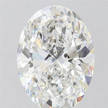 5.01ct Oval Lab Grown Diamond (Colour E, Clarity VVS2, IGI Certified)