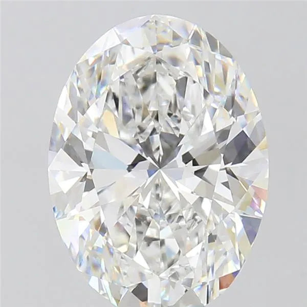 5.01ct Oval Lab Grown Diamond (Colour E, Clarity VVS2, IGI Certified)