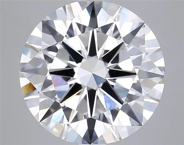5.01ct Round Lab Grown Diamond (Colour F, Clarity VVS1, Cut EX, IGI Certified)