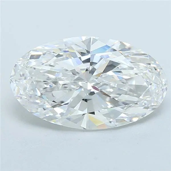 5.02ct Oval Lab Grown Diamond (Colour D, Clarity VS1, IGI Certified)