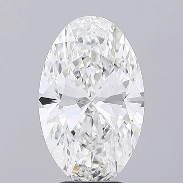 5.02ct Oval Lab Grown Diamond (Colour F, Clarity VVS2, IGI Certified)