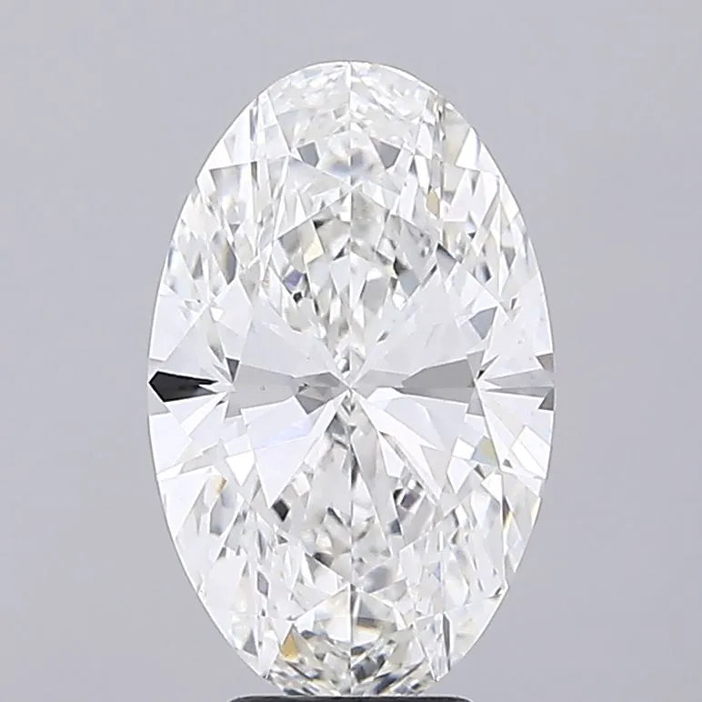 5.02ct Oval Lab Grown Diamond (Colour F, Clarity VVS2, IGI Certified)