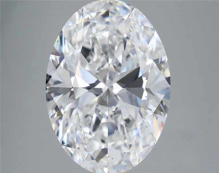 5.03ct Oval Lab Grown Diamond (Colour D, Clarity VS2, IGI Certified)