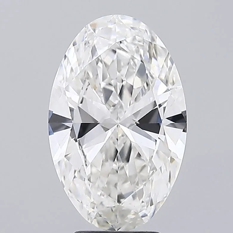 5.03ct Oval Lab Grown Diamond (Colour G, Clarity VVS2, IGI Certified)