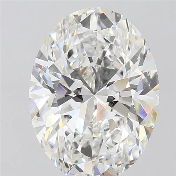 5.04ct Oval Lab Grown Diamond (Colour E, Clarity VVS2, IGI Certified)
