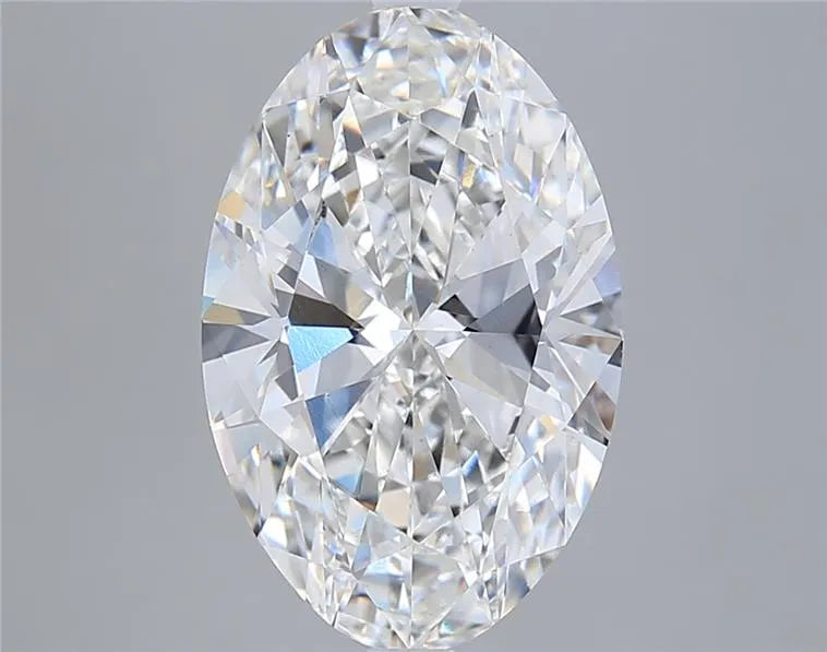 5.04ct Oval Lab Grown Diamond (Colour F, Clarity VS1, IGI Certified)