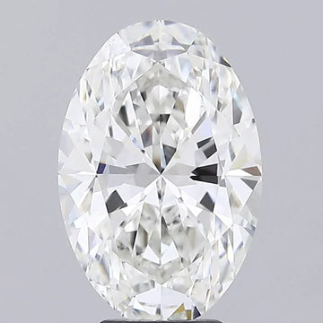 5.04ct Oval Lab Grown Diamond (Colour F, Clarity VS1, IGI Certified)