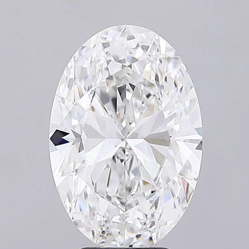 5.05ct Oval Lab Grown Diamond (Colour E, Clarity VS1, IGI Certified)