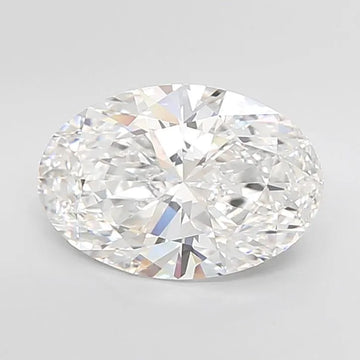 5.05ct Oval Lab Grown Diamond (Colour E, Clarity VVS2, IGI Certified)