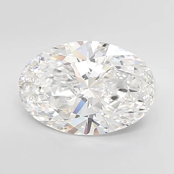 5.05ct Oval Lab Grown Diamond (Colour E, Clarity VVS2, IGI Certified)