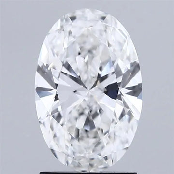 5.05ct Oval Lab Grown Diamond (Colour E, Clarity VVS2, IGI Certified)