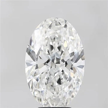 5.05ct Oval Lab Grown Diamond (Colour F, Clarity VS1, IGI Certified)