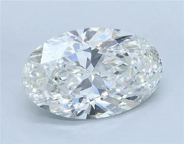 5.05ct Oval Lab Grown Diamond (Colour F, Clarity VS2, IGI Certified)