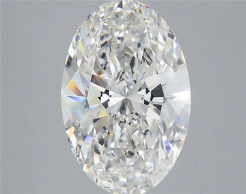 5.05ct Oval Lab Grown Diamond (Colour F, Clarity VVS2, IGI Certified)