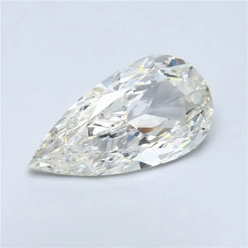 5.05ct Pear Natural Diamond (Colour G, Clarity VVS1, GIA Certified)