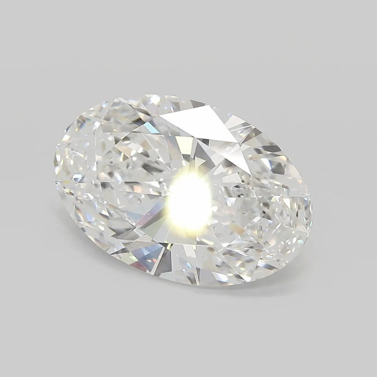 5.06ct Oval Lab Grown Diamond (Colour E, Clarity VS1, IGI Certified)