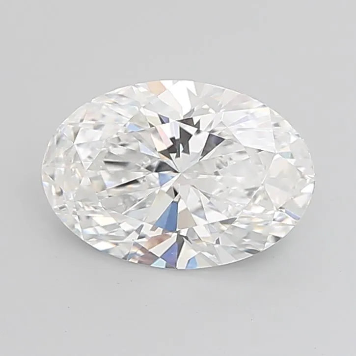 5.06ct Oval Lab Grown Diamond (Colour E, Clarity VVS2, IGI Certified)