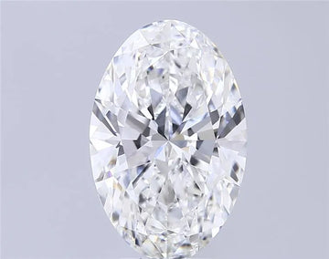 5.06ct Oval Lab Grown Diamond (Colour F, Clarity VVS2, IGI Certified)