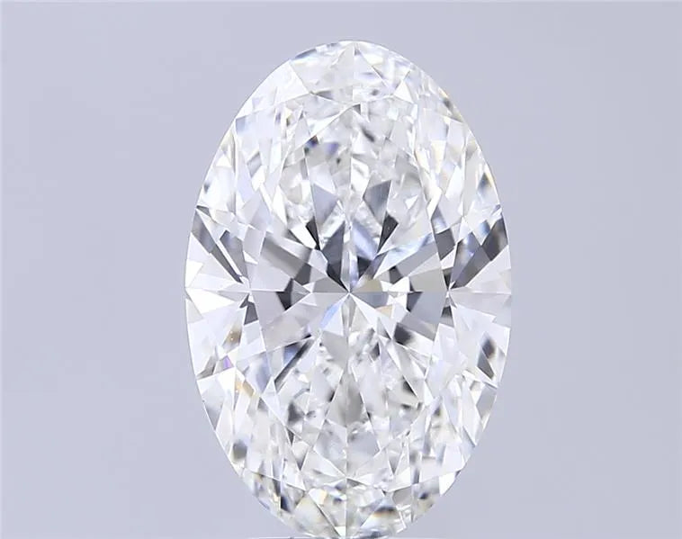 5.06ct Oval Lab Grown Diamond (Colour F, Clarity VVS2, IGI Certified)