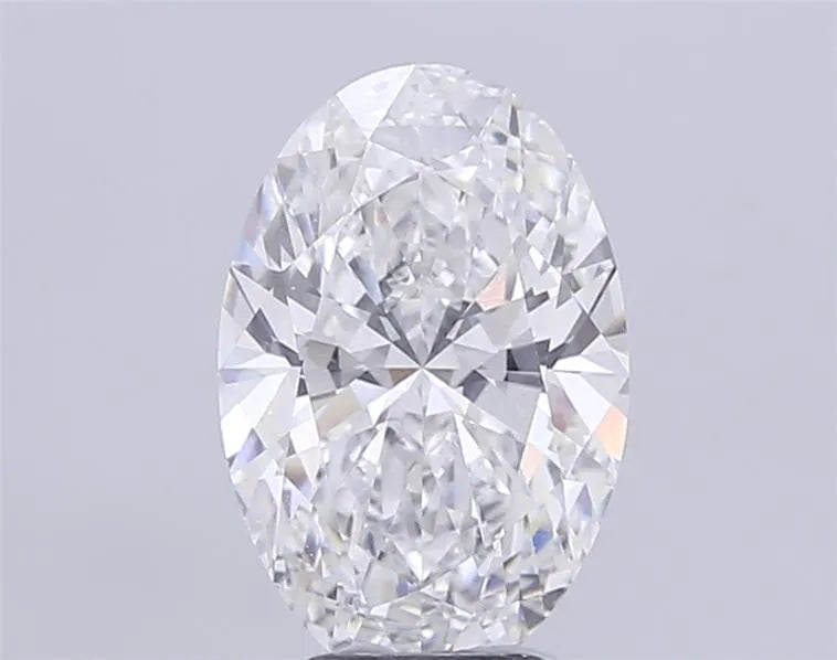 5.06ct Oval Lab Grown Diamond (Colour F, Clarity VVS2, IGI Certified)