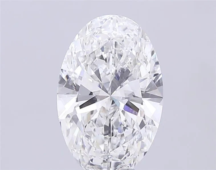 5.07ct Oval Lab Grown Diamond (Colour F, Clarity VVS2, IGI Certified)