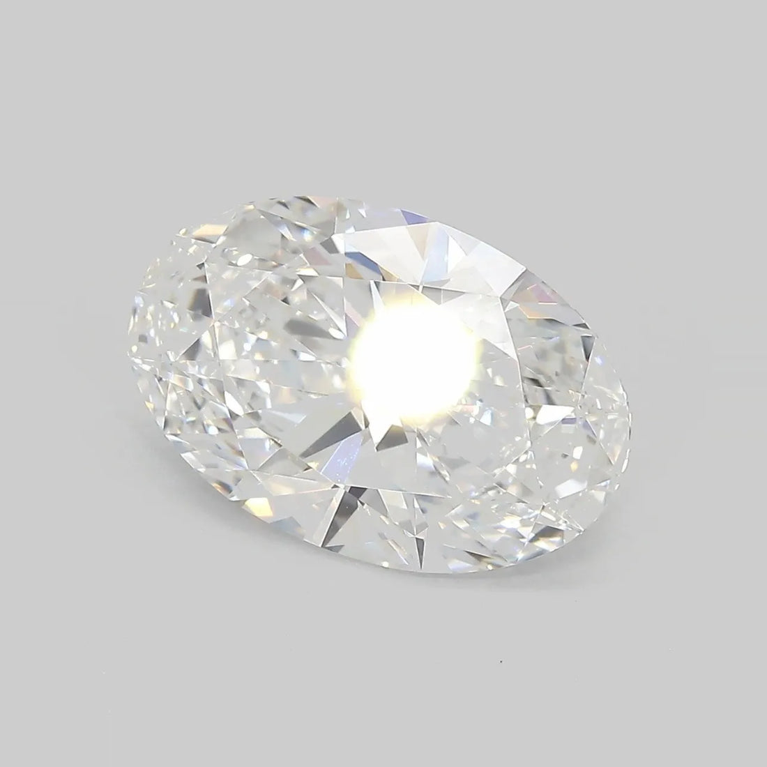 5.08ct Oval Lab Grown Diamond (Colour E, Clarity VVS2, IGI Certified)
