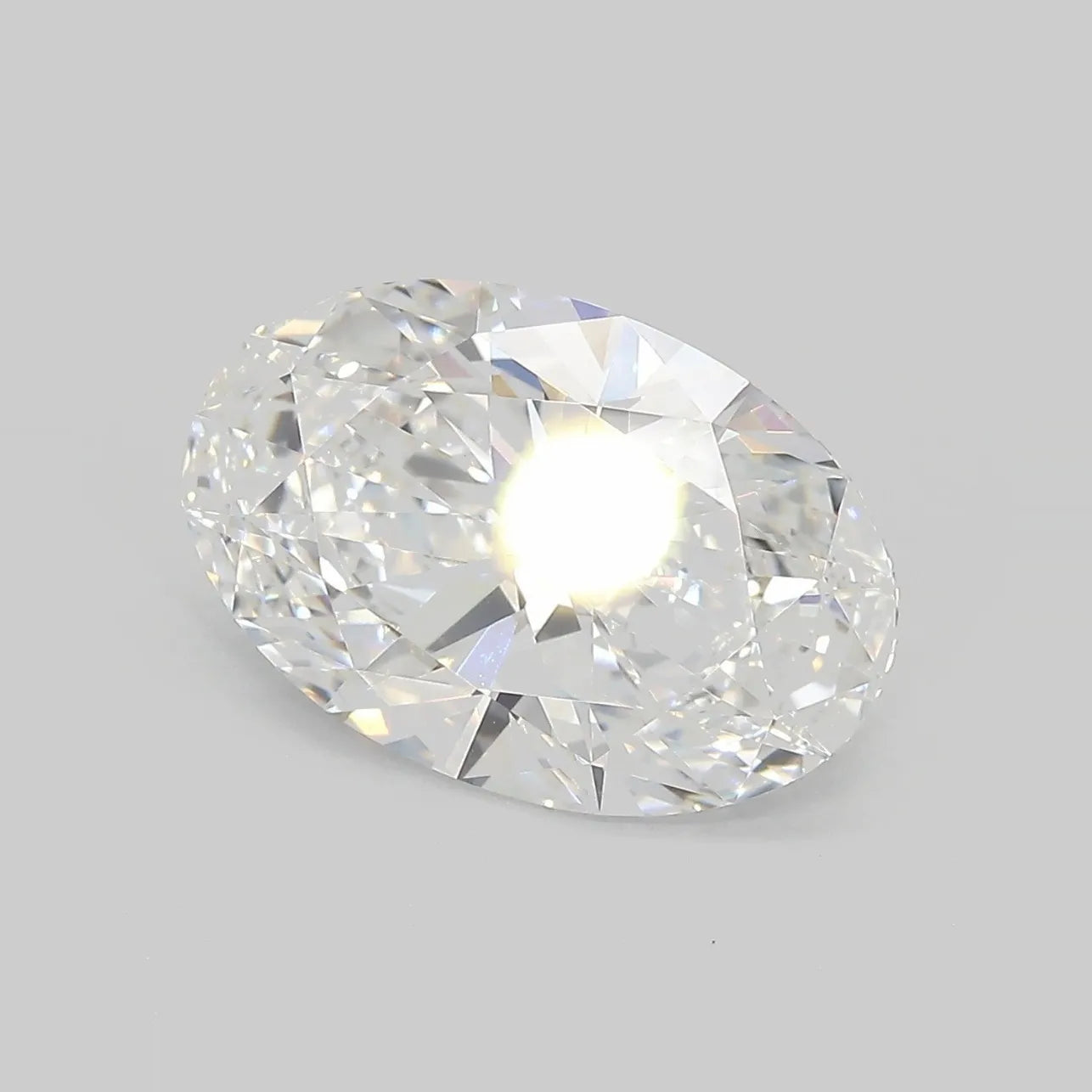 5.08ct Oval Lab Grown Diamond (Colour E, Clarity VVS2, IGI Certified)