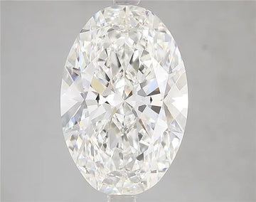 5.08ct Oval Lab Grown Diamond (Colour F, Clarity VVS2, IGI Certified)