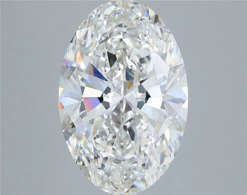 5.08ct Oval Lab Grown Diamond (Colour F, Clarity VVS2, IGI Certified)