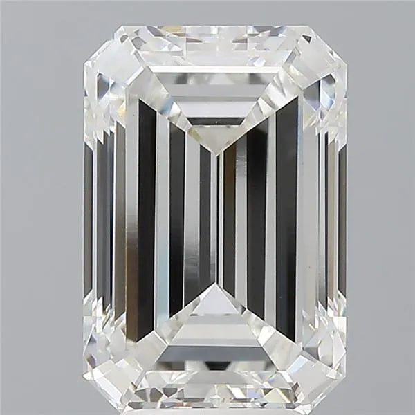 5.10ct Emerald Lab Grown Diamond (Colour F, Clarity VVS2, IGI Certified)
