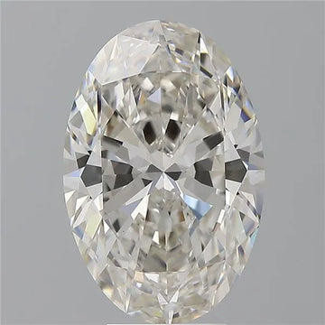 5.10ct Oval Lab Grown Diamond (Colour G, Clarity VS1, IGI Certified)