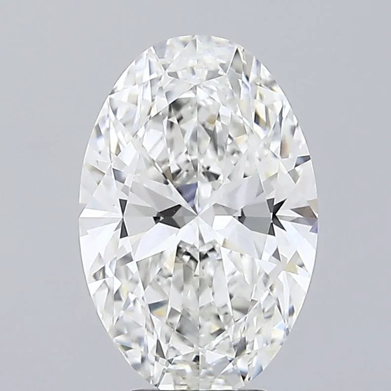 5.11ct Oval Lab Grown Diamond (Colour F, Clarity VVS2, IGI Certified)