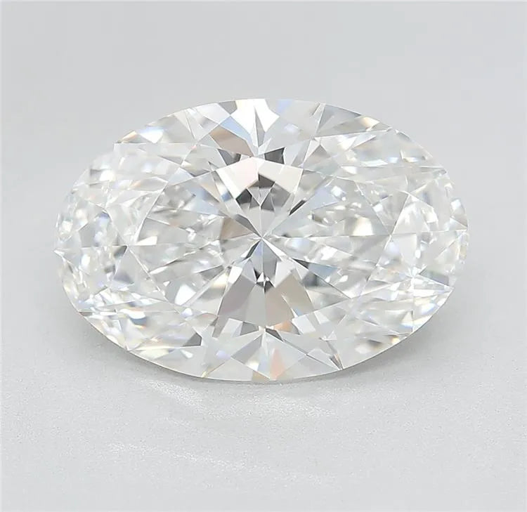 5.13ct Oval Lab Grown Diamond (Colour E, Clarity VVS2, Cut EX, IGI Certified)